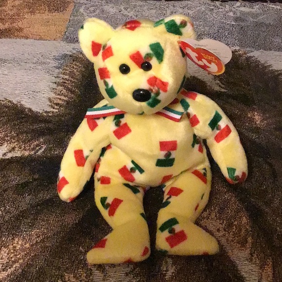 TY beanie baby Piñata DOB 5/5/2003 Mexican colors - Picture 1 of 8